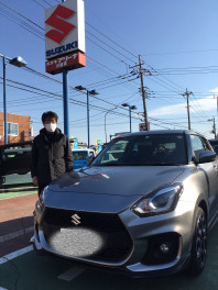スイフトスポーツご納車です！！